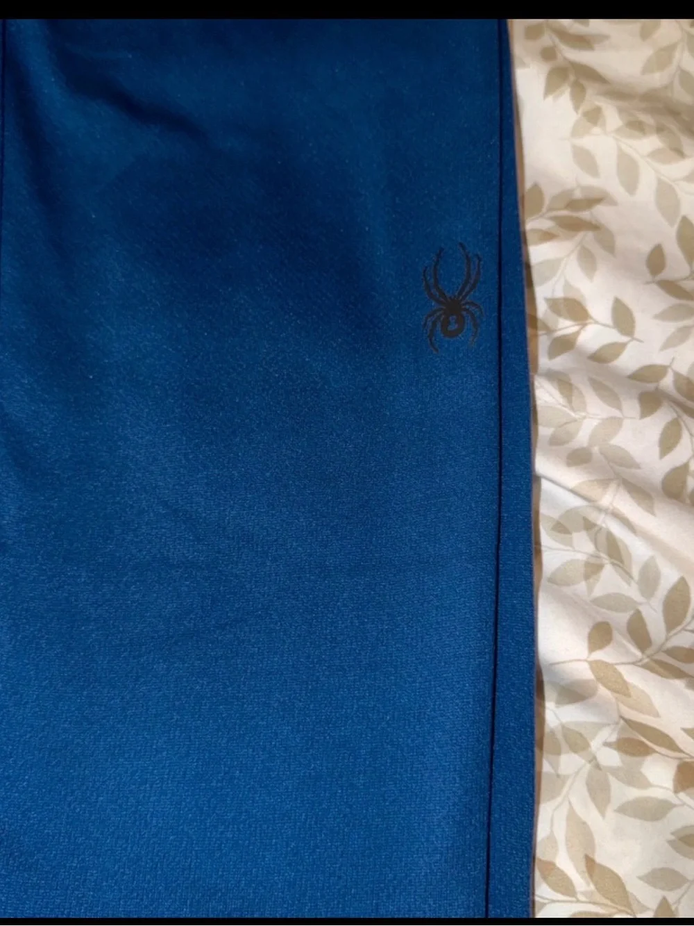 Spyder Navy Blue Jacket with Logo